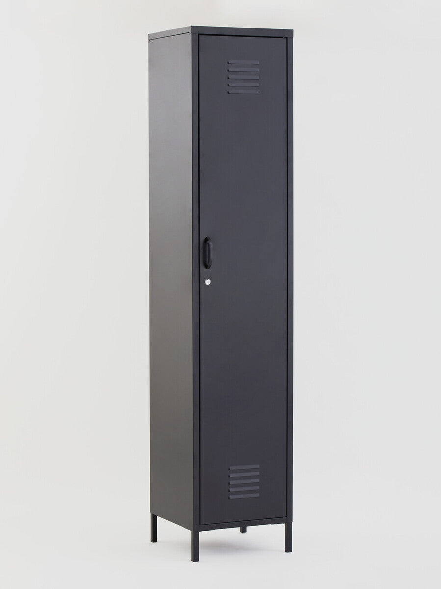 Academy One Door Grey Metal Locker
