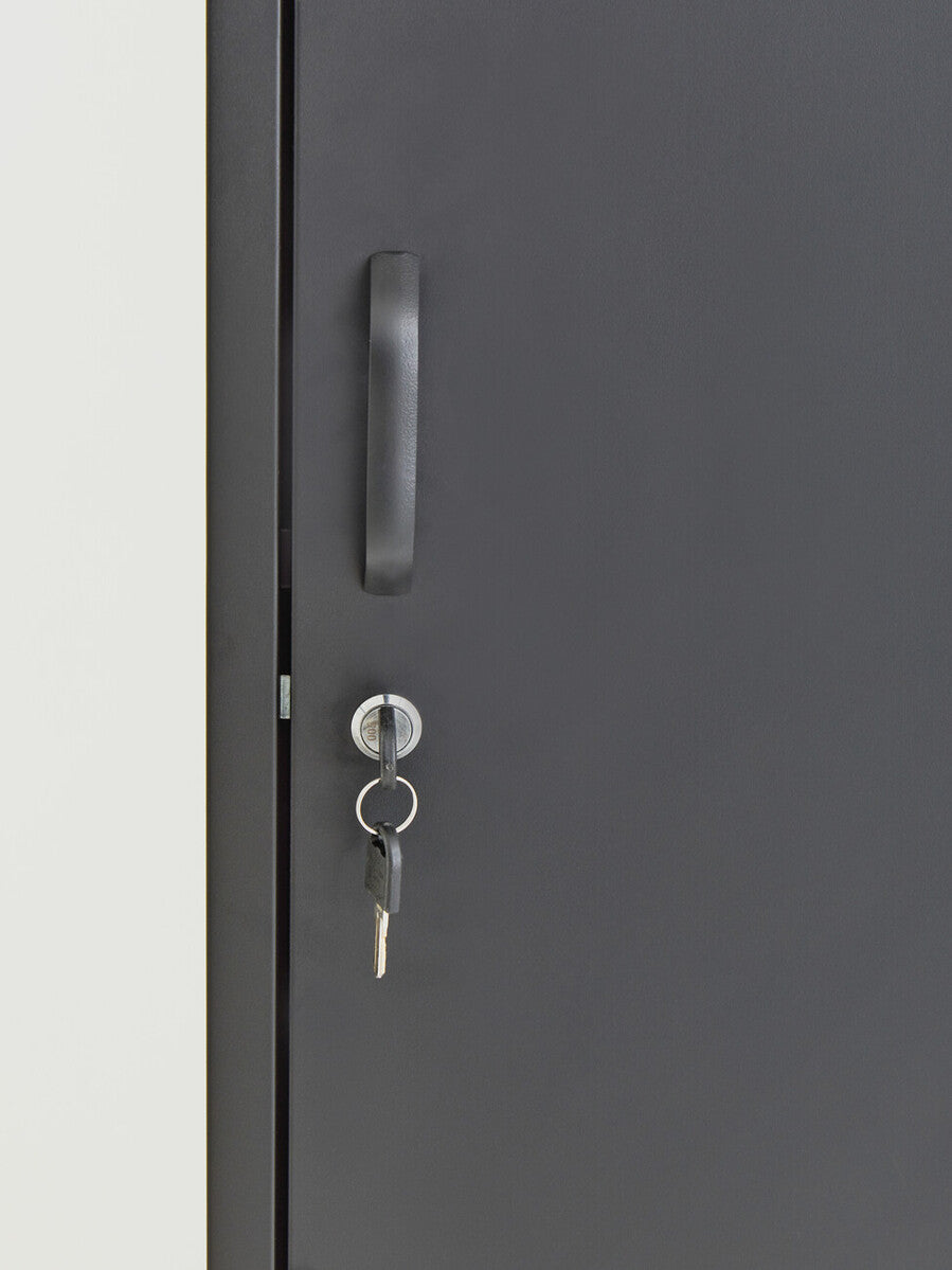 Academy One Door Grey Metal Locker