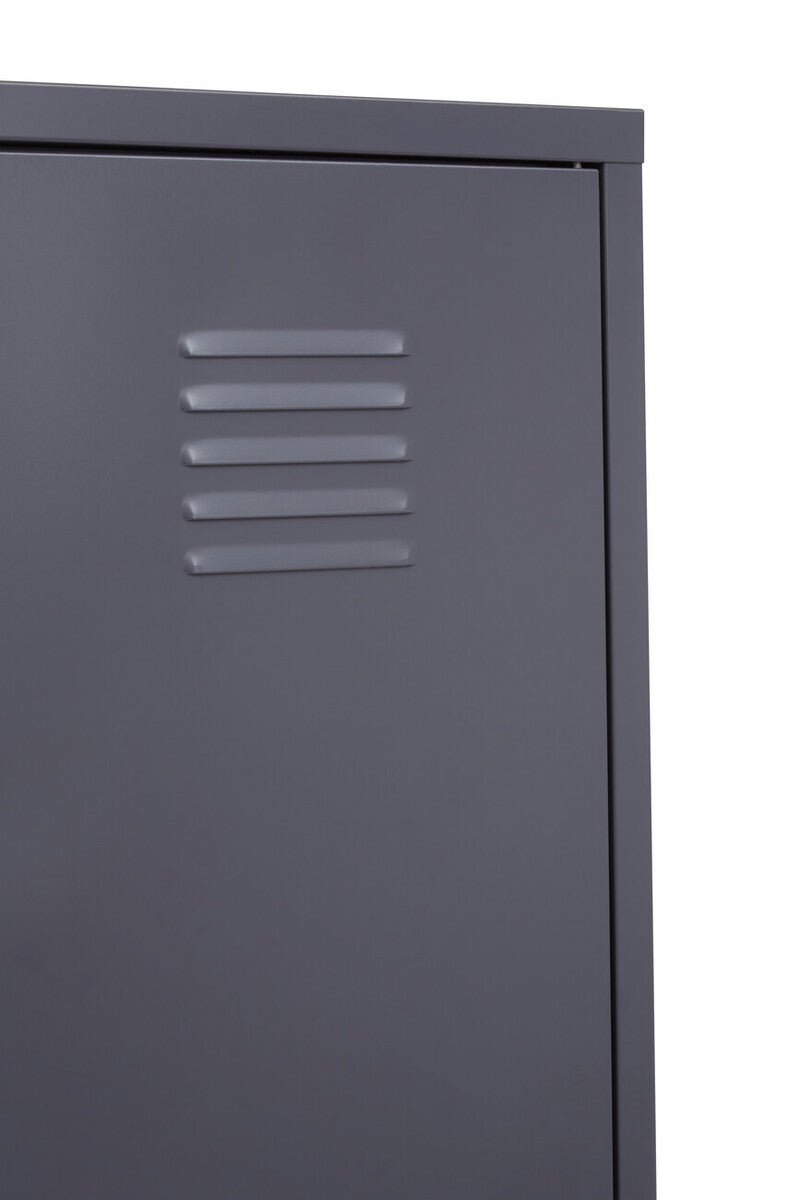 Academy One Door Grey Metal Locker
