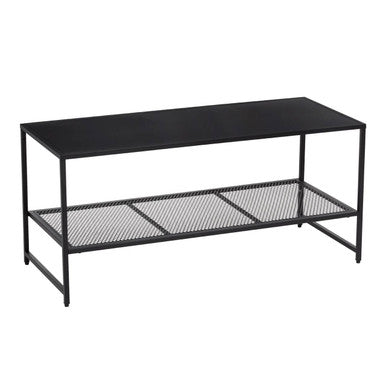 Acero Black Metal Coffee Table