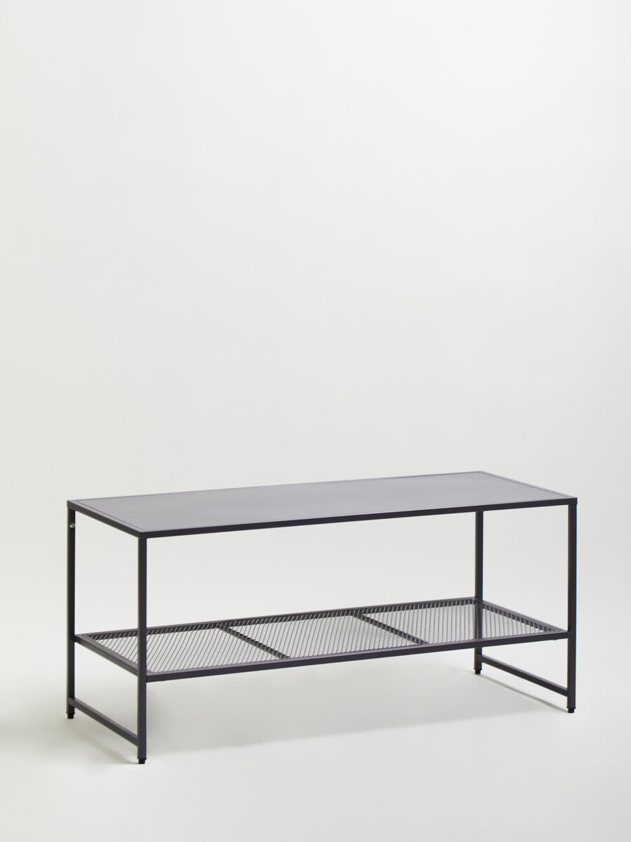 Acero Grey Metal Coffee Table