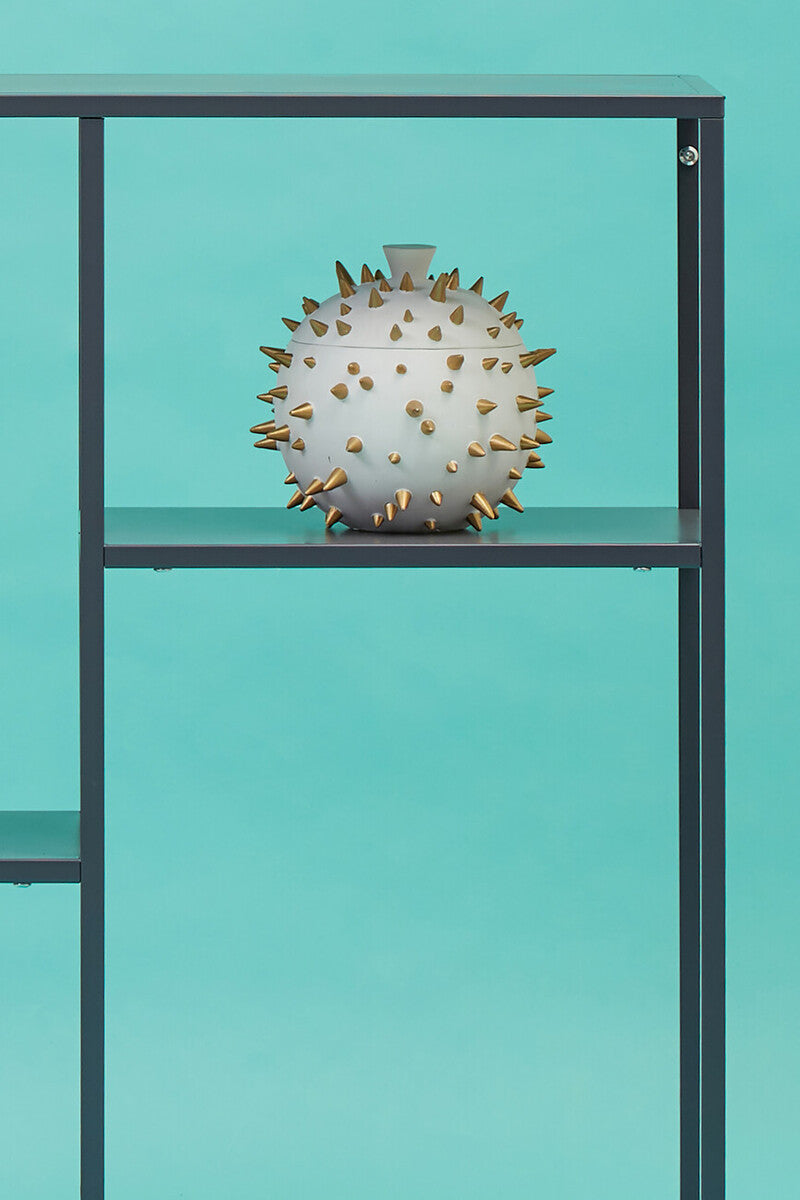 Acero Grey Metal Multi Shelf Unit