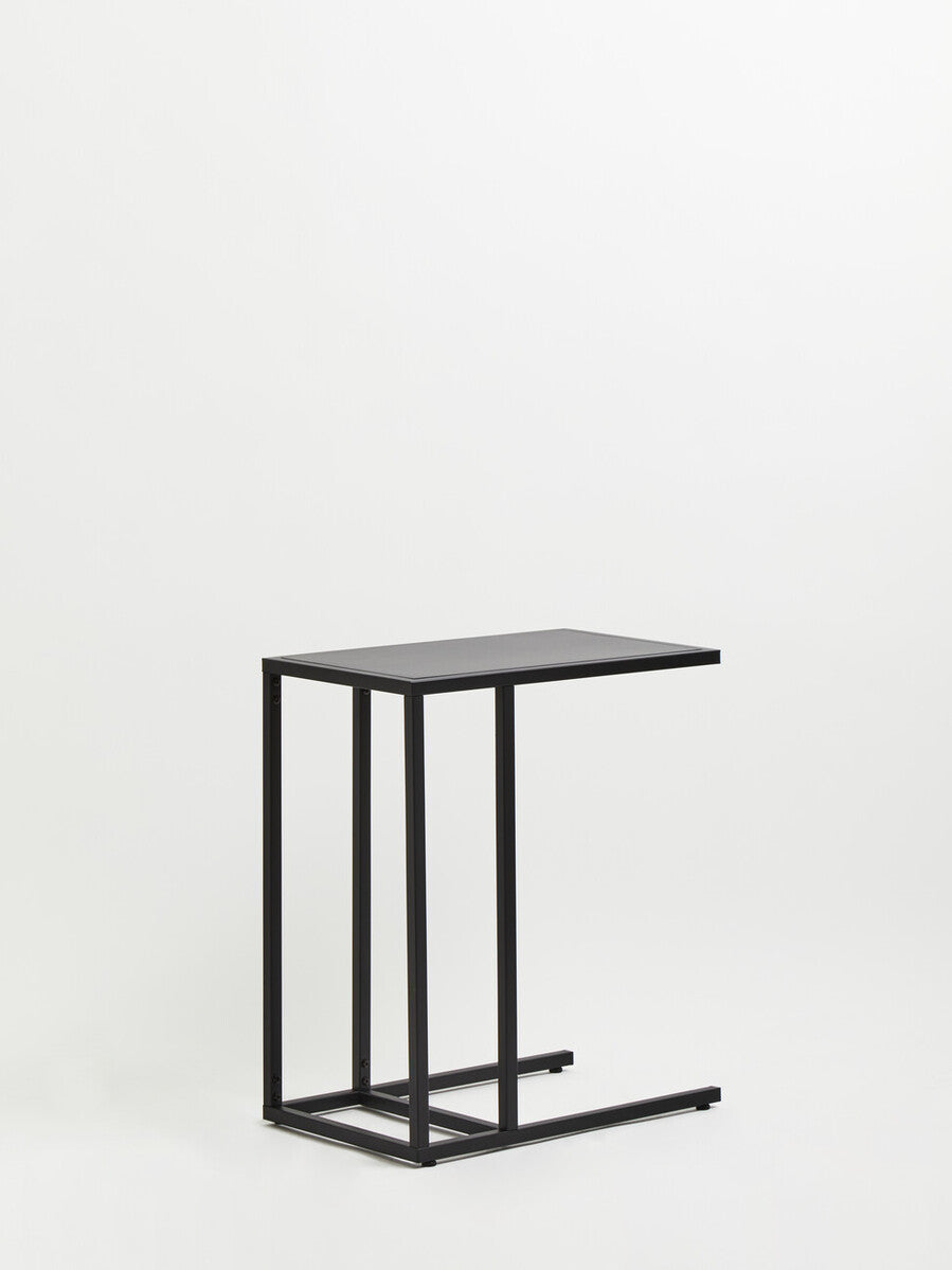 Acero Black Side Table