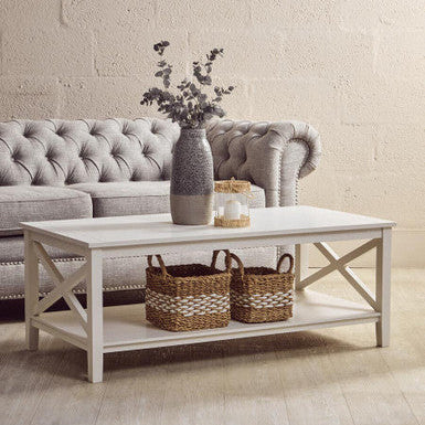 Heritage Ivory Rectangular Coffee Table