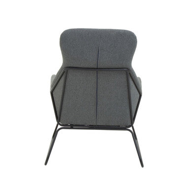 Stockholm Grey Fabric Chair