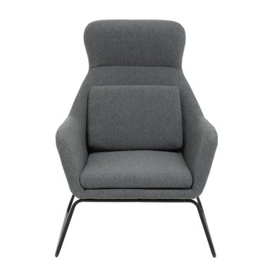 Stockholm Grey Fabric Chair