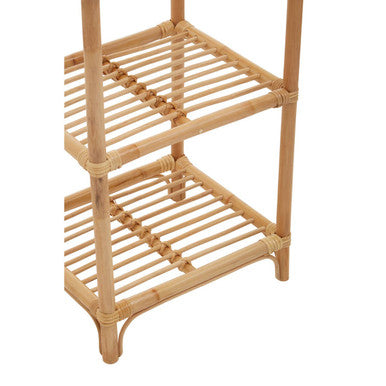Mataram Natural Rattan Shelf Unit