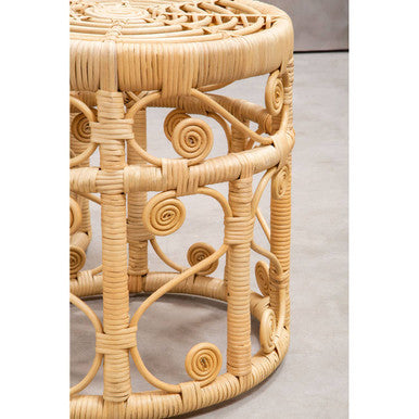 Mataram Set Of Two Natural Rattan Tables