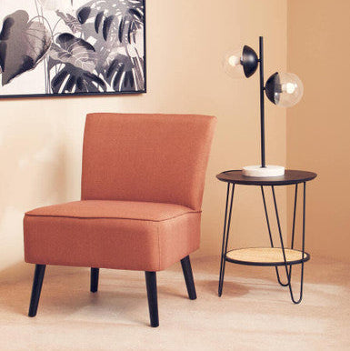 Depok Side Table With Hairpin Legs