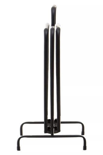 Black Two Pocket Magazine Rack | Avento