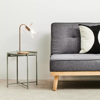 Trosa Grey Iron Side Table