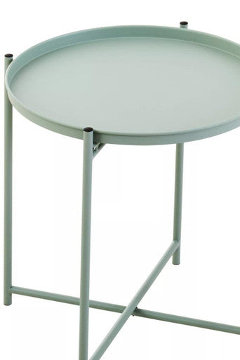 Trosa Green Iron Side Table
