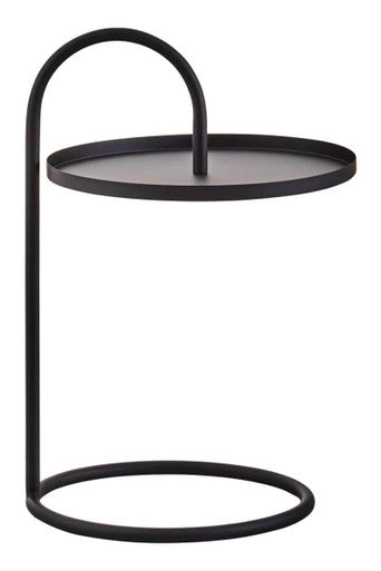 Trosa Black Hanging Top Side Table