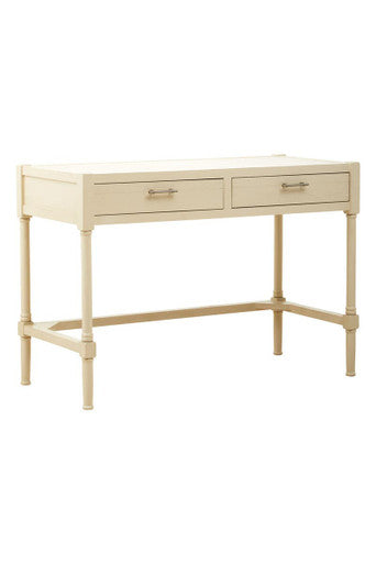 Heritage Two Drawer Ivory Desk