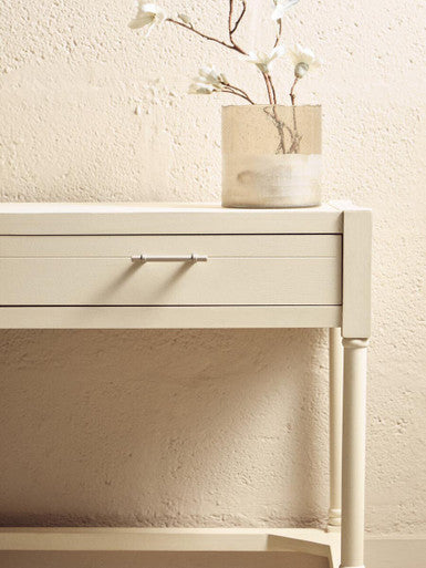 Heritage Two Drawer Ivory Desk