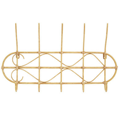 Natural Rattan Five Hook Hanger | Mataram