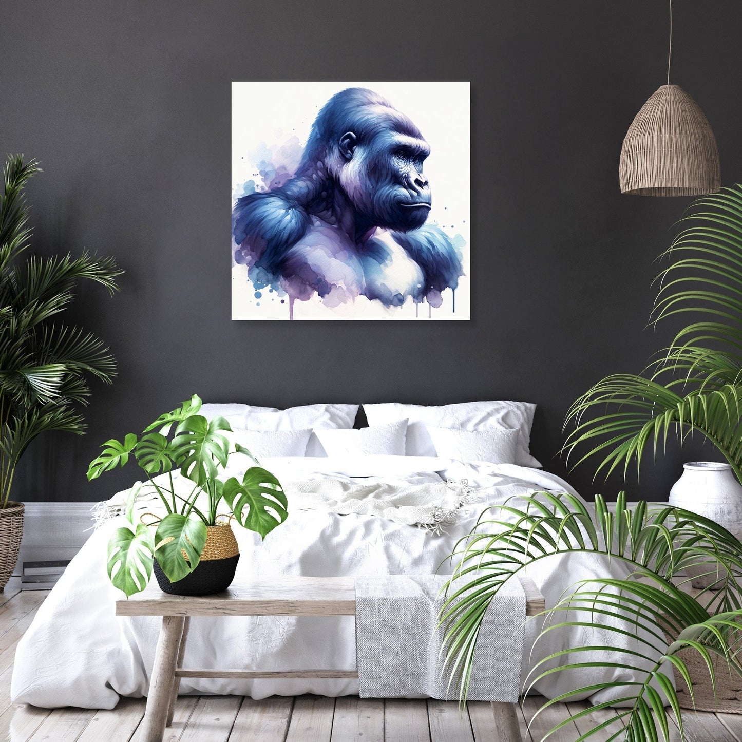 Noble Gorilla Canvas