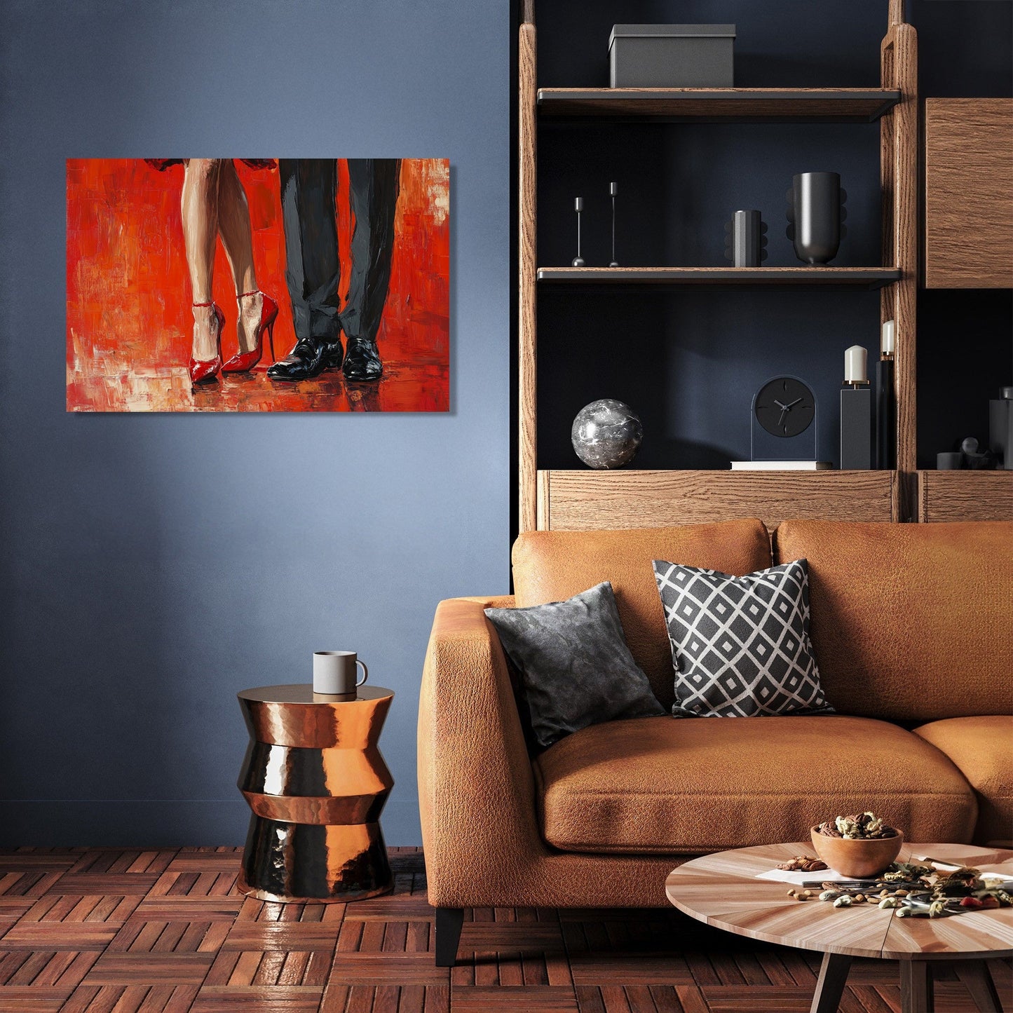Enigma of Footfalls Canvas