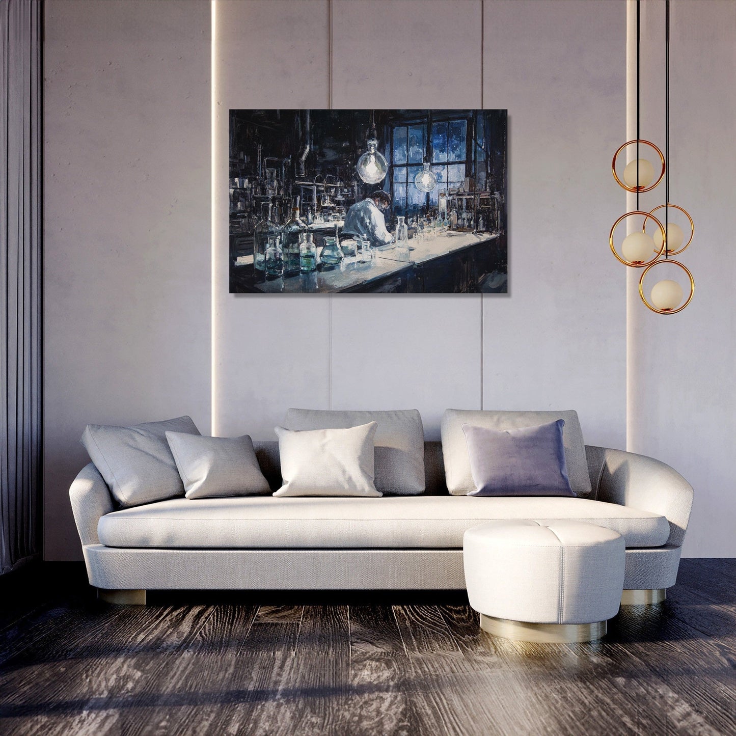 Nocturnal Discovery Canvas