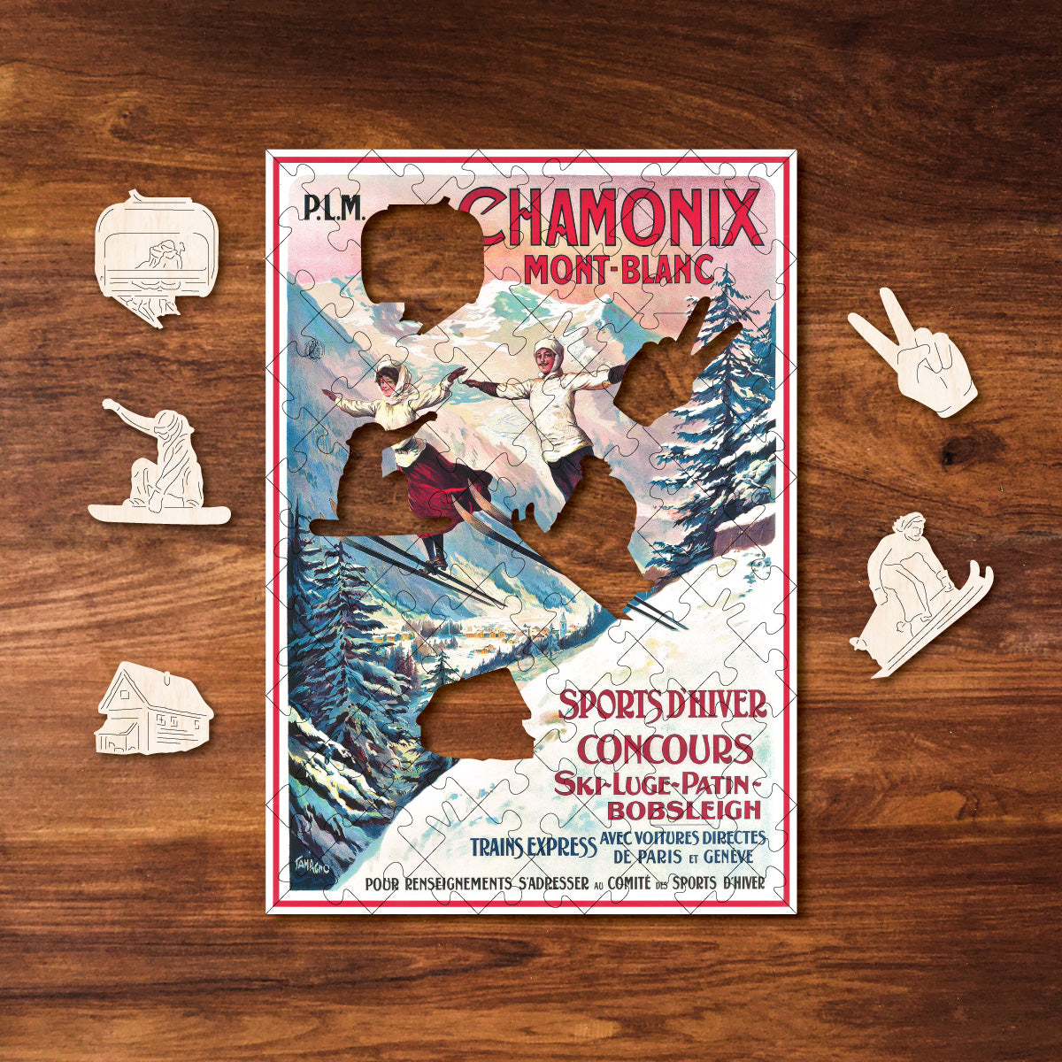 Vintage Poster - Chamonix MINI QT