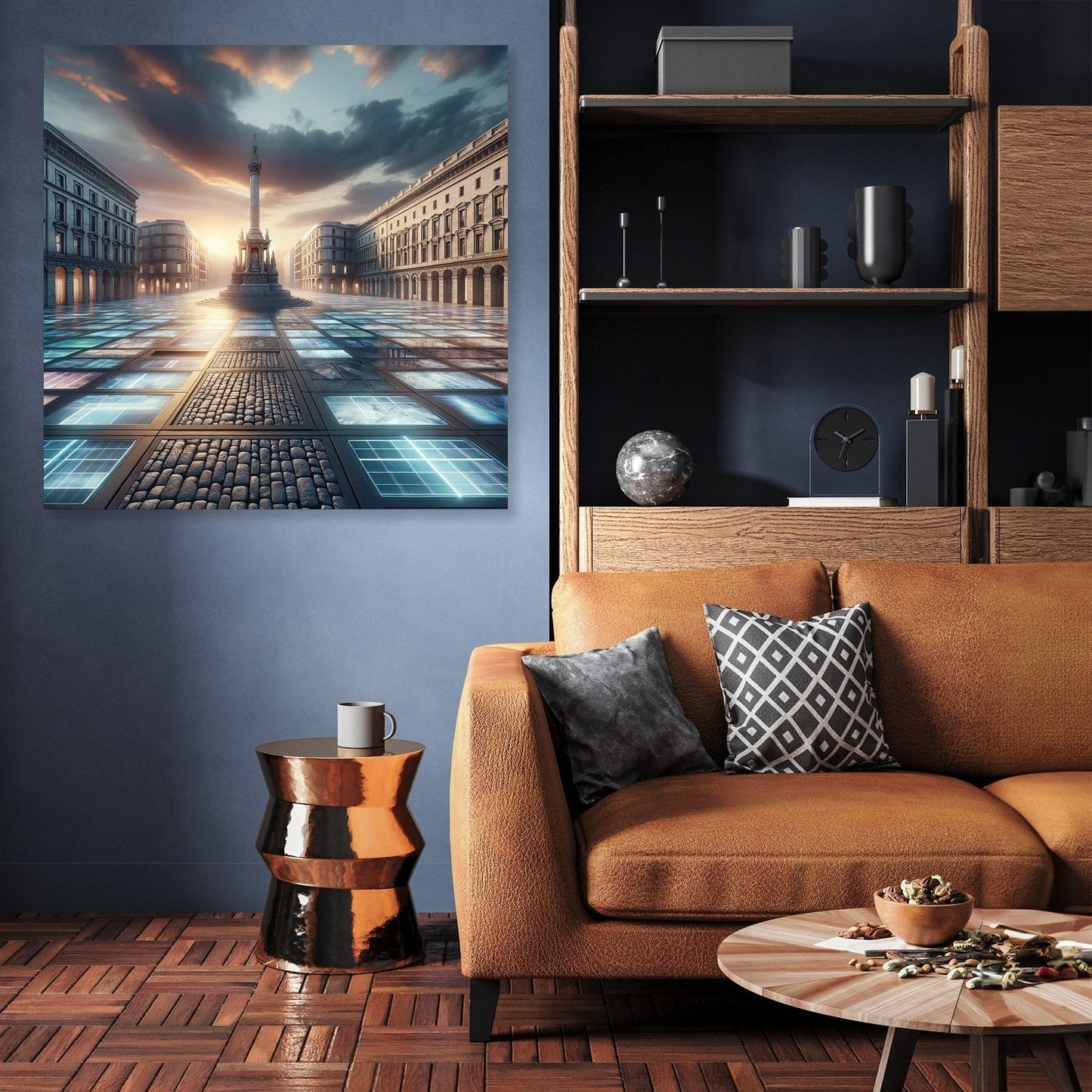 Plaza of Ages Canvas