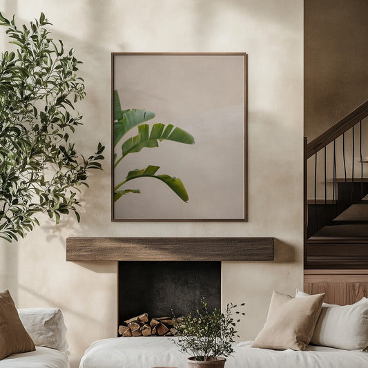 Cannes Banana Plant Print