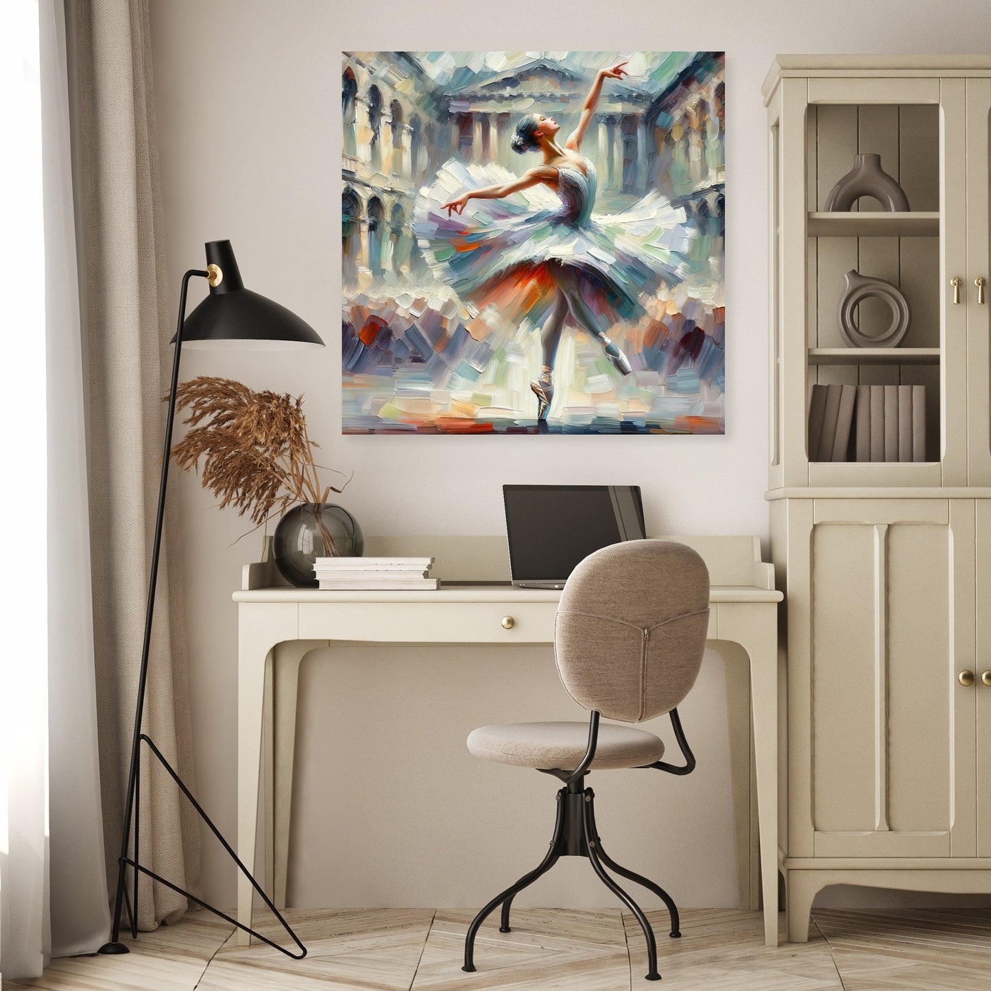 Graceful Spin Canvas