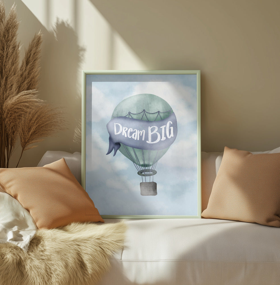 Dream Big Blue Print