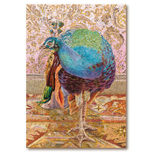 Peacock On Turkish Rug