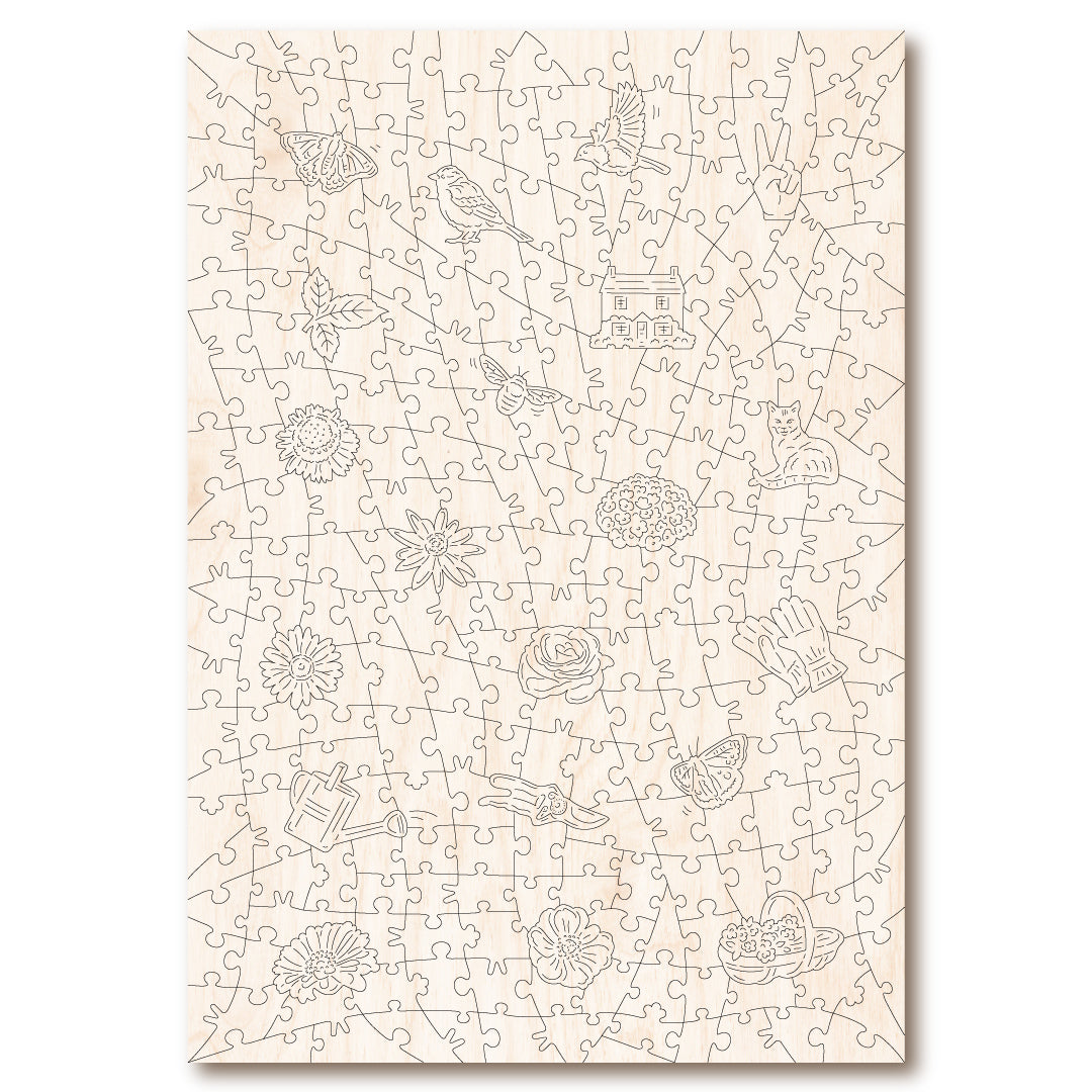 Blooming Cottage Garden