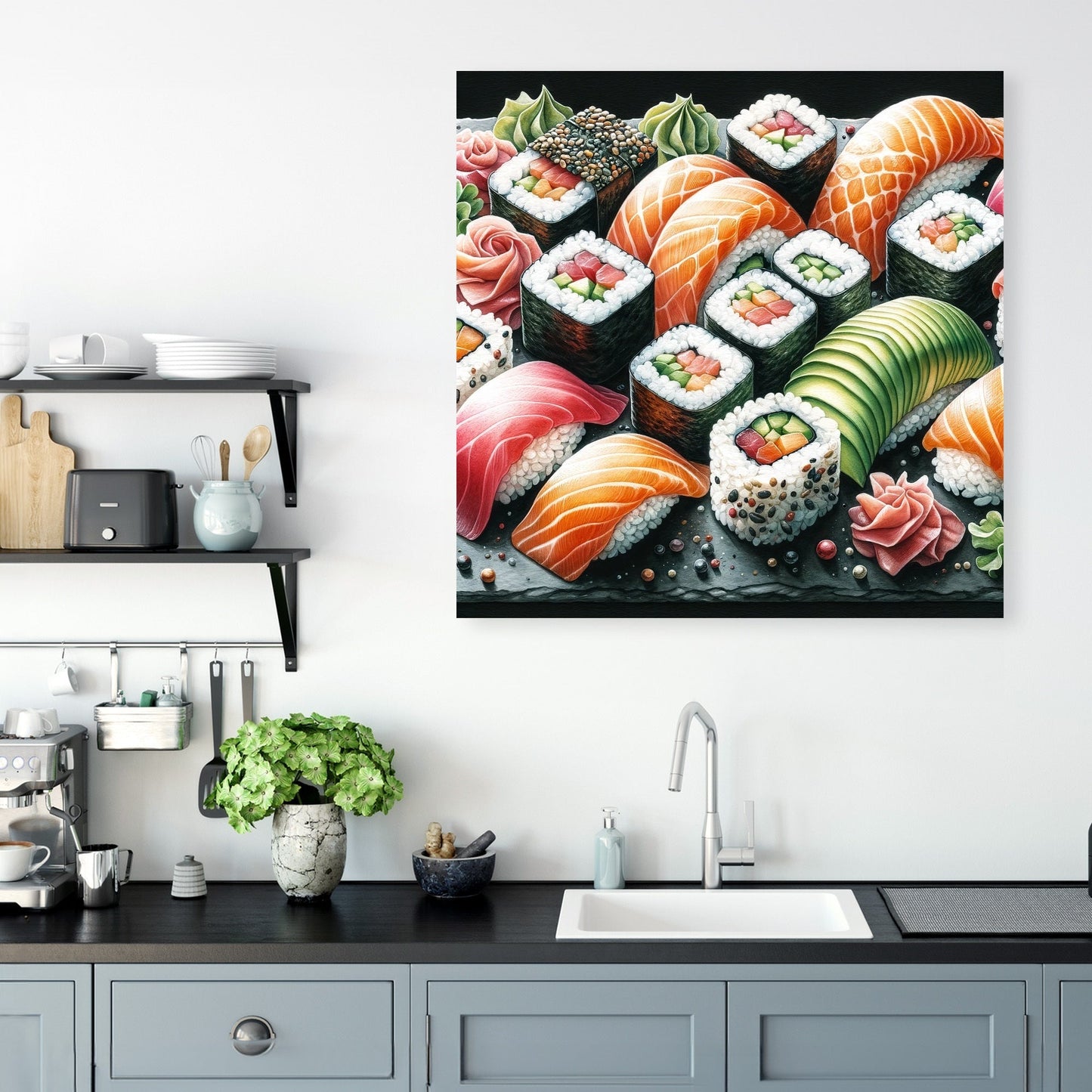Sushi Spectrum Canvas