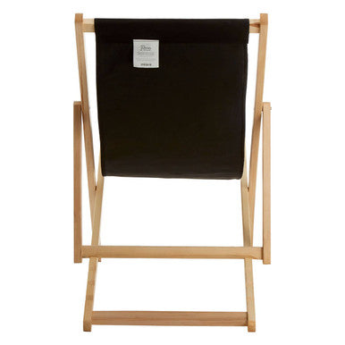 Beauport Black Deck Chair