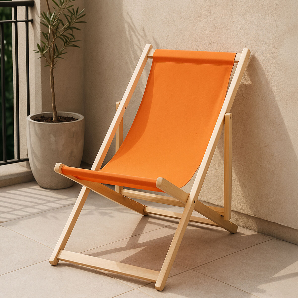 Orange Deckchair | Beauport