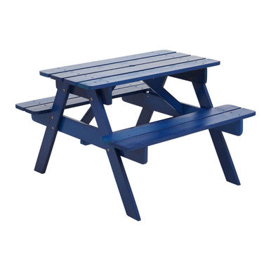Brighton Blue Kids Picnic Bench