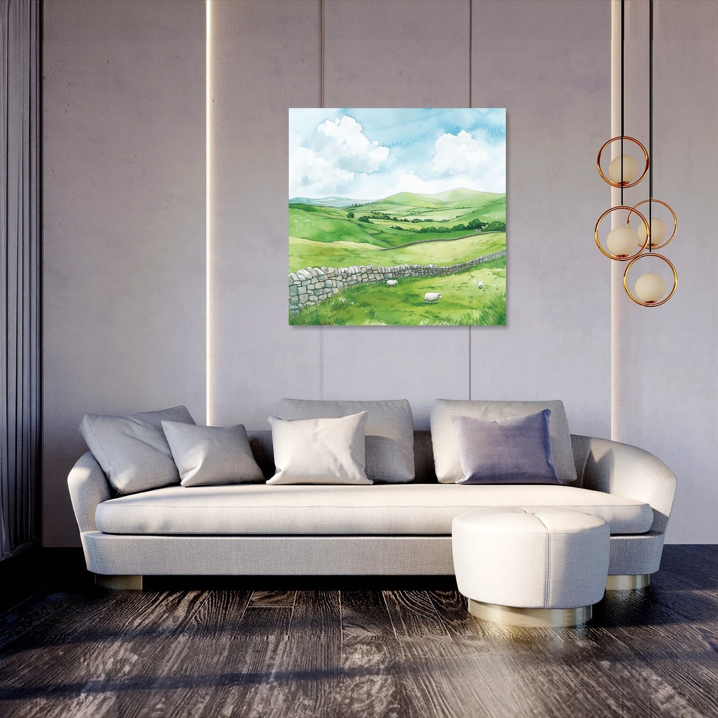 Emerald Hills Canvas