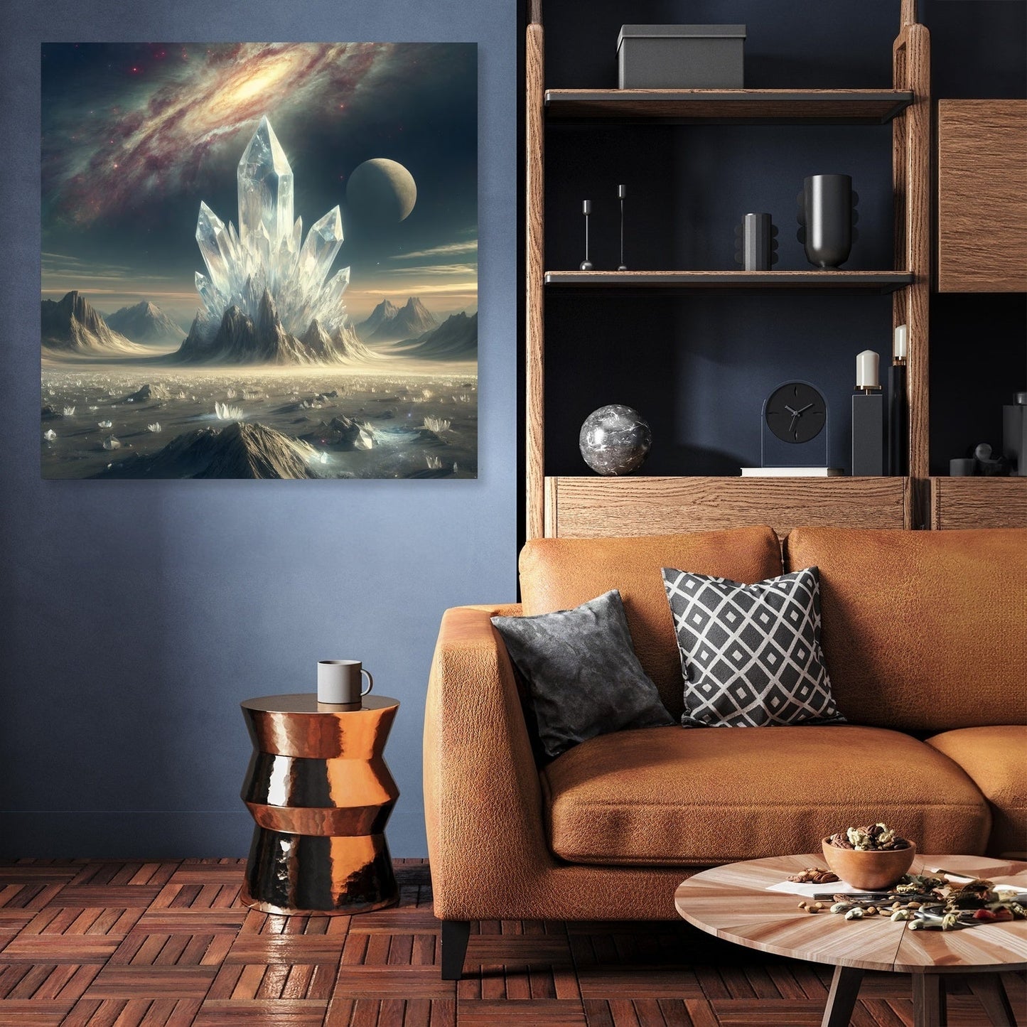 Crystalline Heights Canvas