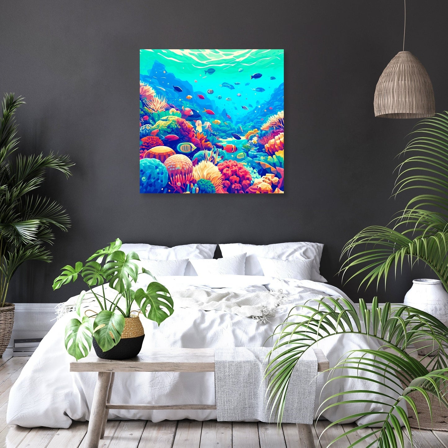 Reef Vibrance Canvas