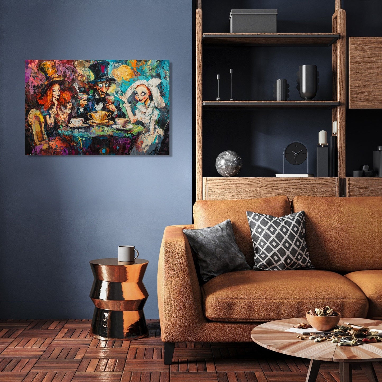 Tea Party Reverie Canvas