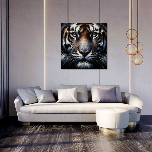 Intense Gaze Tiger Canvas