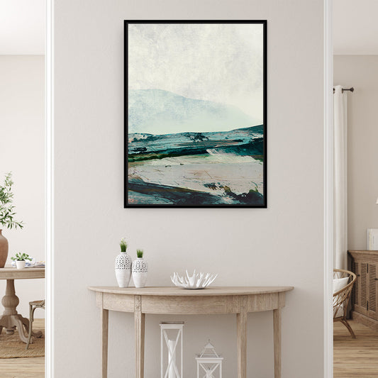 Mountains Framed Printed Canvas