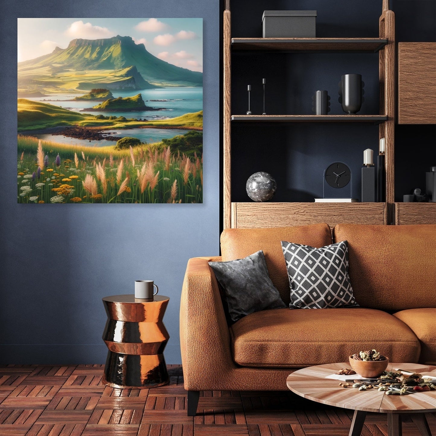 Jeju Island Serenity Canvas
