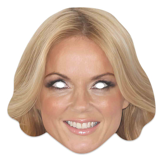 CM248 Geri Halliwell Mask CELEBRITY MASKS Single Face Mask