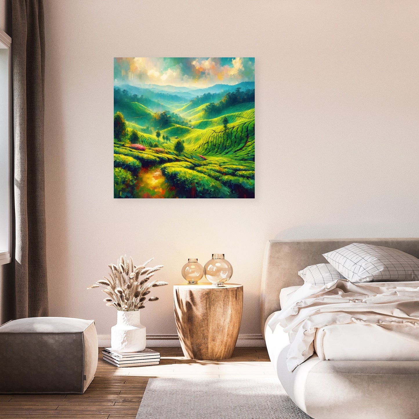 Cameron Highlands Tea Fields Canvas