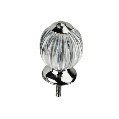 Set Of 4 Chic Vintage Style Clear Acrylic Drawer Knobs