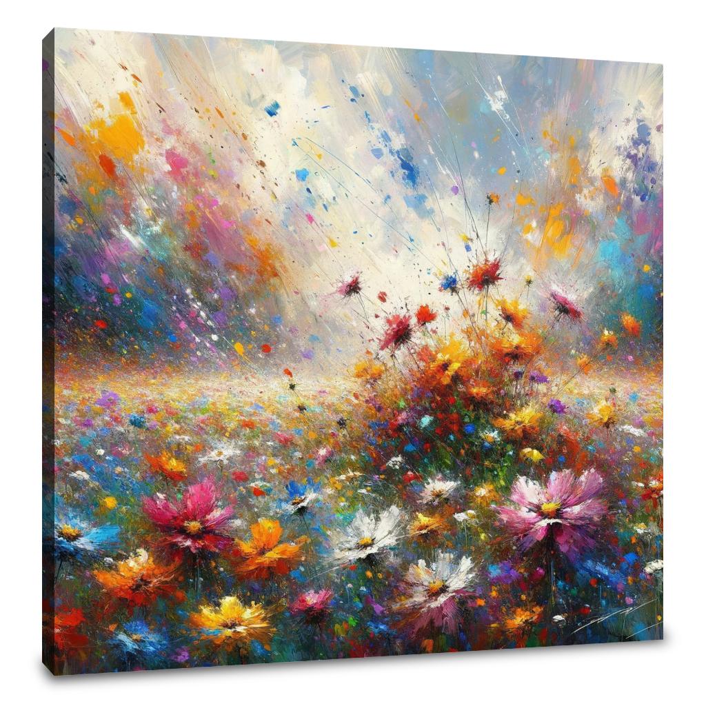 Wildflower Exuberance Canvas
