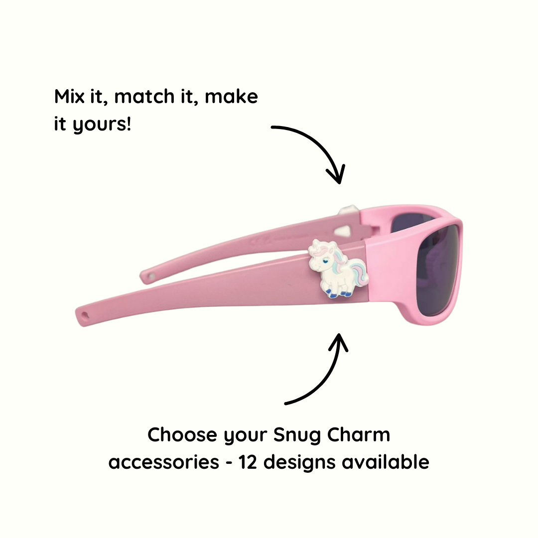 Pink Lilac Kids Sunglasses | Signature Lens | Classic Fit | 6-12 Years