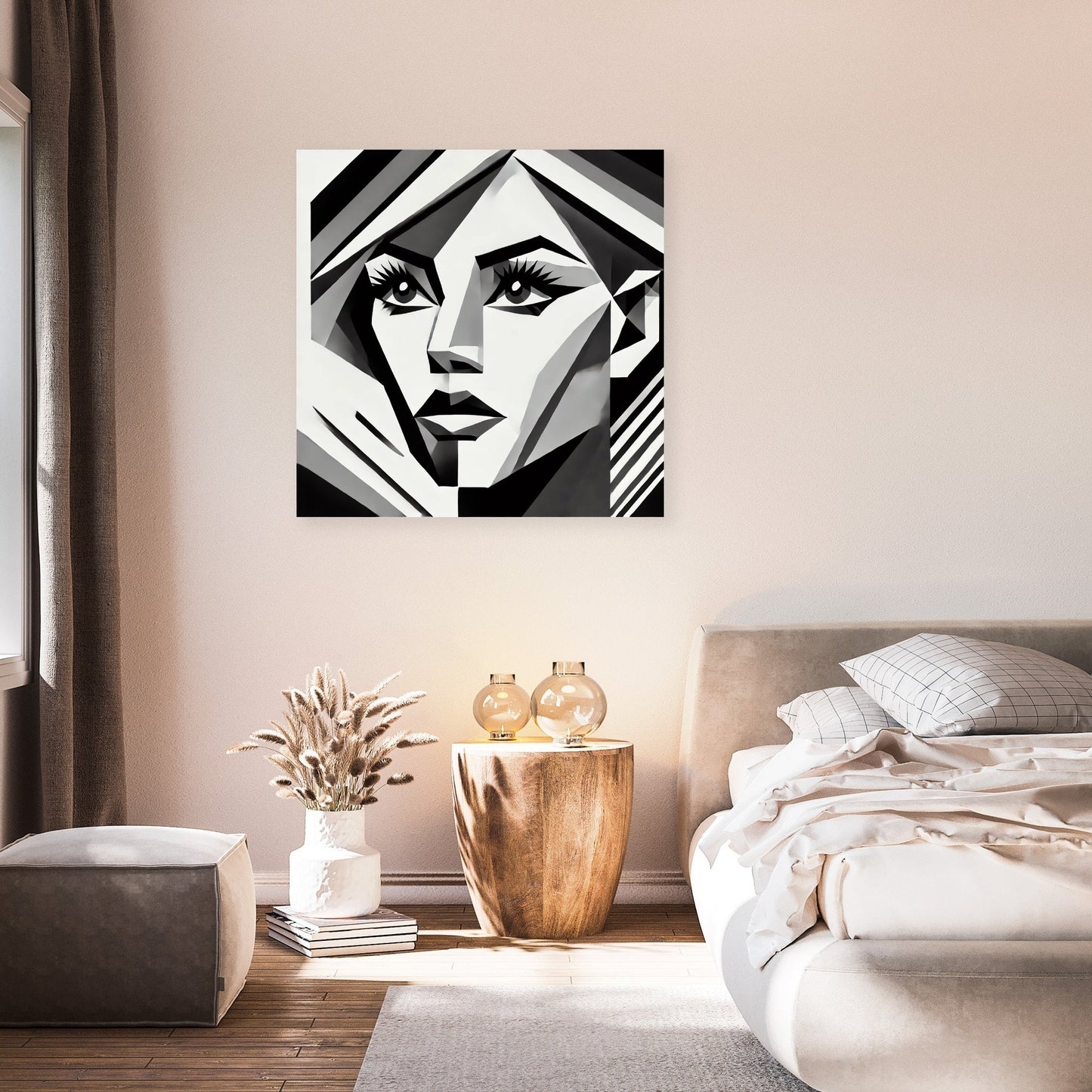 Geometric Elegance Canvas