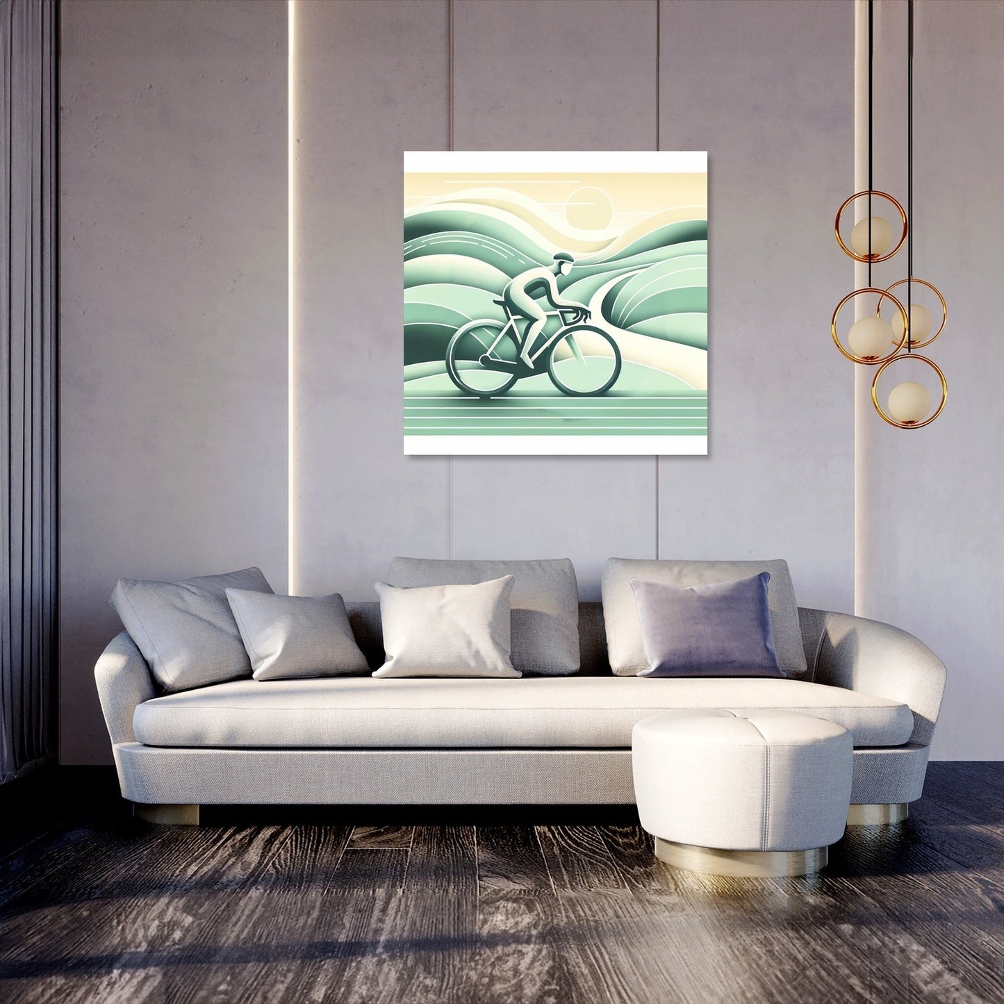 Countryside Ride Canvas