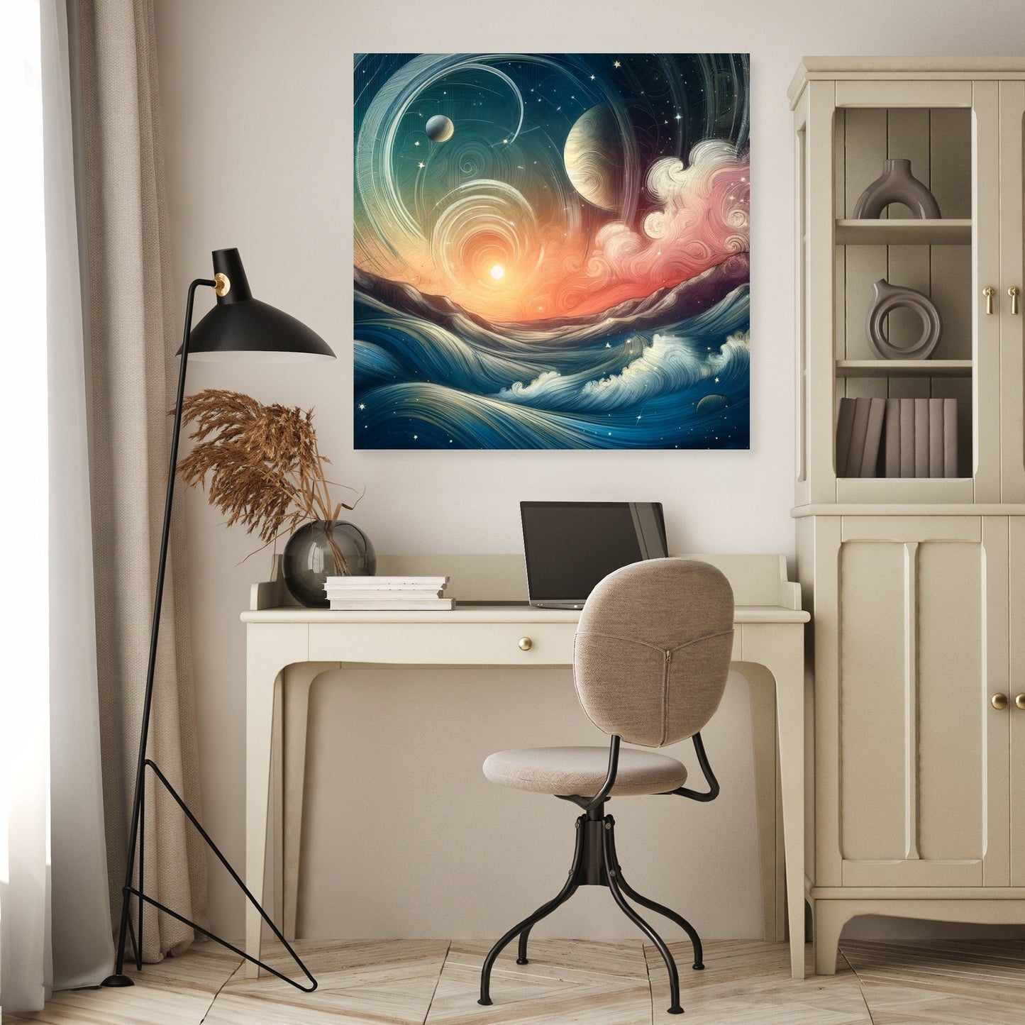 Cosmic Sketch Canvas