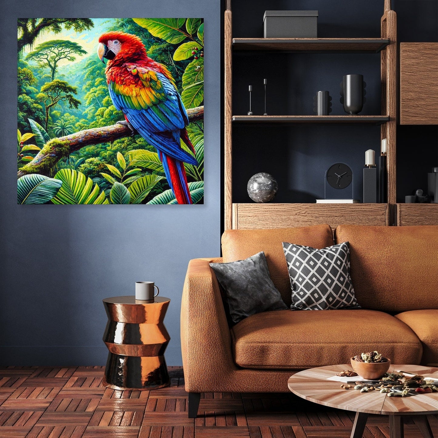 Tropical Vibrance Canvas